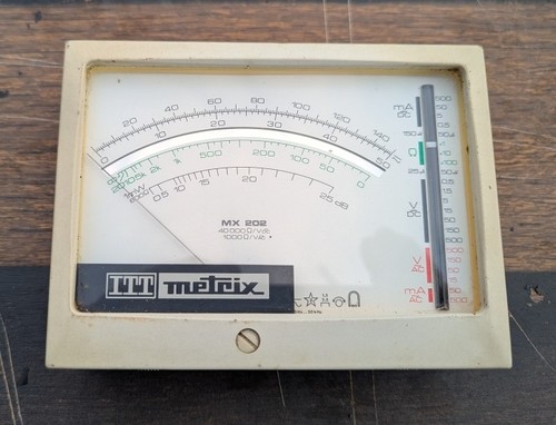 Multimetre metrix mx202d - multimetre,