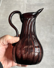 Pichet Normand  verre soufflé XVIII.