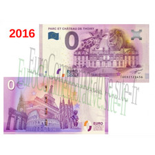 Billet Souvenir 2016 France 78 - Parc de Thoiry