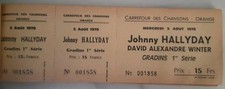 Place Concert JOHNNY HALLYDAY Orange 5 Aout 1970