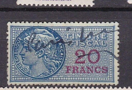 Timbre france fiscaux - timbre,