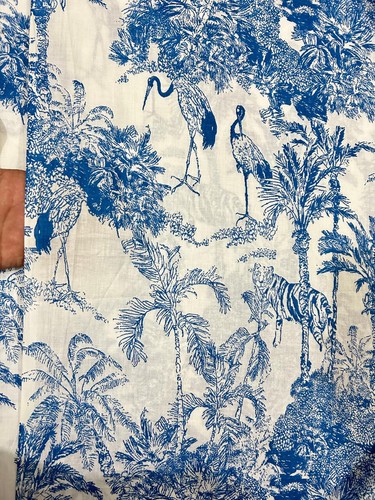 Tissu coton indien - , sanganeri
