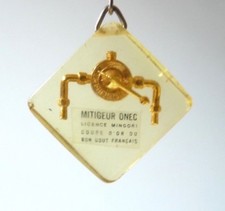 French Bourbon keychain key