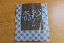 Bas nylon fully fashioned couture stockings vintage gris T1