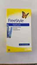 Bandelettes de test de glycémie Abbott FreeStyle Optium 50 bandelettes livrai...