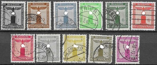 Timbres 1938 allemagne - allemagne, 3e