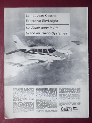 1966 pub avion cessna - 10/1966,