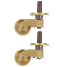 Roue lourde laiton 360 degrés