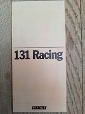 FIAT 131 RACING 1978 BROCHURE