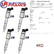 4x 0445110489 Injecteur Ford B C-Max Fiesta Focus Tourneo Transit CV6Q9F593AA