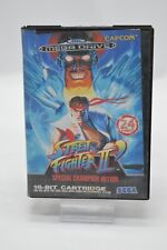 Jeu Game Street Fighter 2 II console Mega drive Megadrive PAL SEGA boite FR