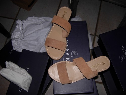 Sandales neuves cuir - sandales, 37
