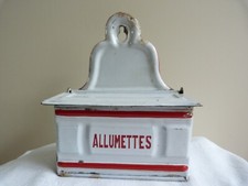 Boite à allumettes en tôle