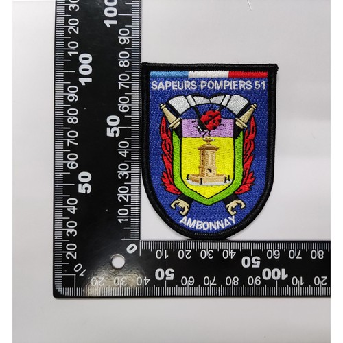 Ecussons pompiers ambonnay - ecussons,