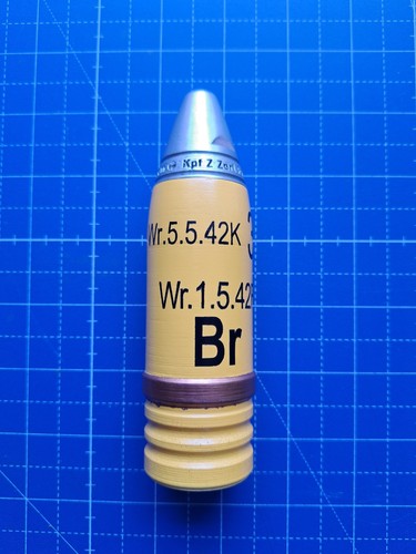 Obus flak explosif - obus, 3,7