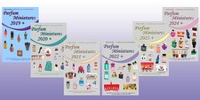 Pack  complet Parfumminiatures / Parfum Miniatures 6 livres