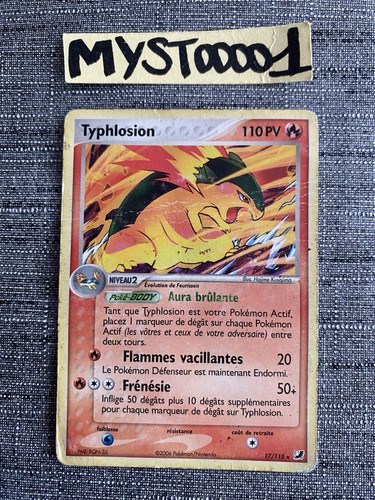Carte pokemon typhlosion - carte,