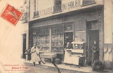 CPA 66 AMELIE LES BAINS / MAISON V.PUIG / EPICERIE DU SOLEIL / RUE DES THERMES