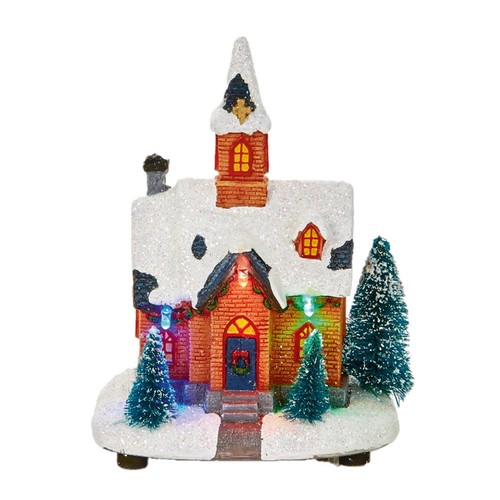 Noël mini led village scène - noël,