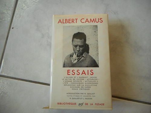 Camus collection pléiade - camus,