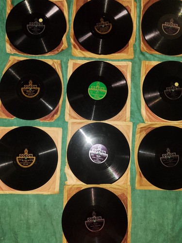 Lot odeon rpm - 78, shellac-