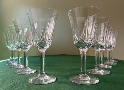 Lot verres vin - verres, à