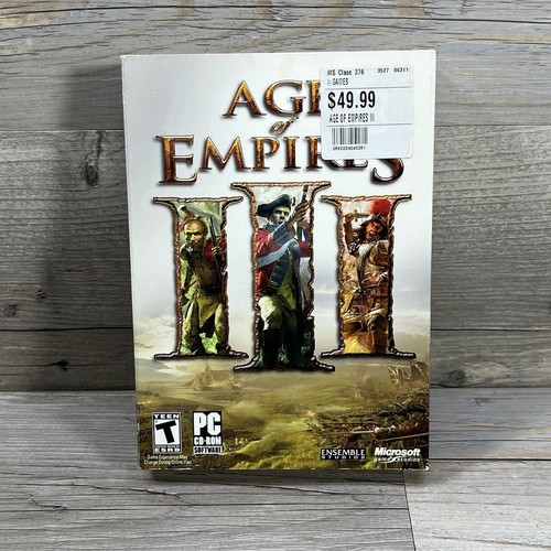 Age empires iii microsoft 3 - age, of