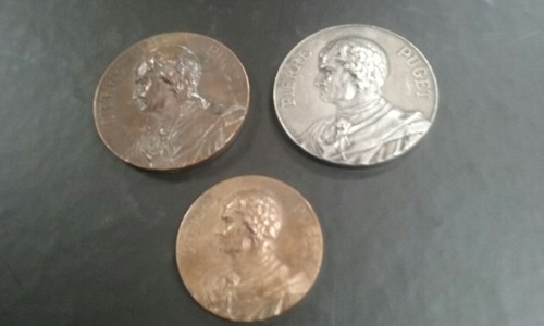Lot3 medaille argent - bze,, bze