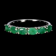 925 Bague en Argent Ovale