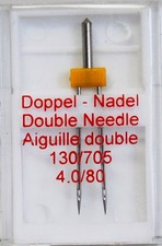 Aiguille Double Piston Plat