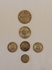 Lot Monnaies En Argent