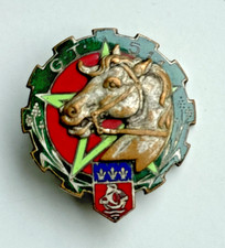 INSIGNE TRAIN - 511° RT RÉGIMENT DU TRAIN - DOS GUILLOCHÉ DRAGO PARIS G840