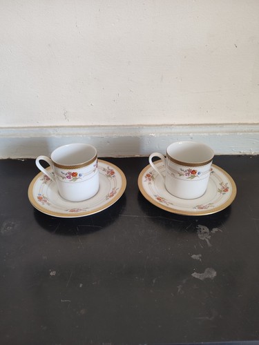 Paire tasse porcelaine - paire, en
