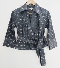 Chemisier cache coeur gris a