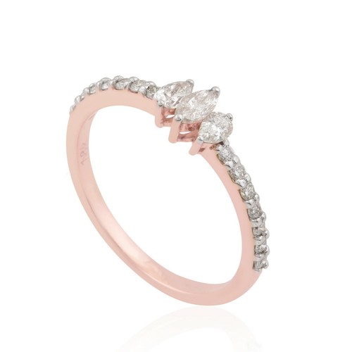 Bague éternité diamant - Éternité, en