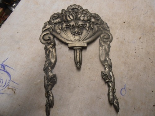 Fronton bronze argente art - fronton,