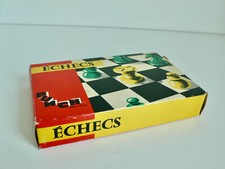 ANCIEN JEU D'ECHECS PORTATIF
