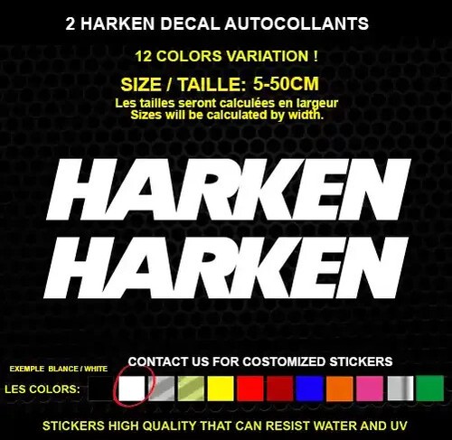 Harken autocollant - 2,