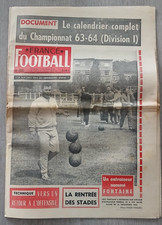 Journal 1963 FRANCE FOOTBALL