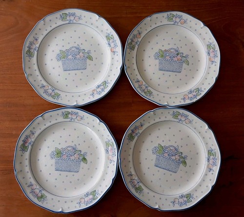 Assiettes dessert gien - 4, À
