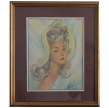 Portrait de jeune femme Guy Séradour