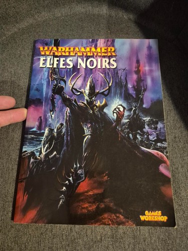 Livre warhammer armée elfes - livre,