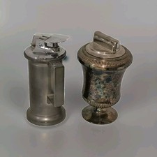 Vintage 2 Lighters de Table Or Office - Ronson - France 11cm