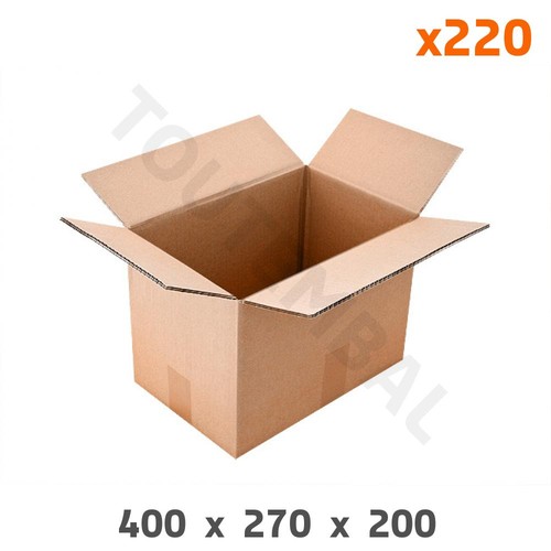 Carton double cannelure - , de