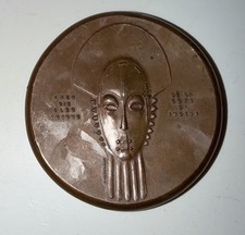 RARE MÉDAILLE PRESSE PAPIER