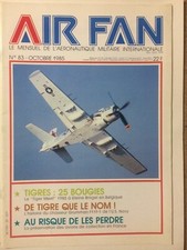 AIR FAN 83 : F11F TIGER TIGER MEET CAZAUX USN USAF THULE BLUE JAY AFB GRUMMAN