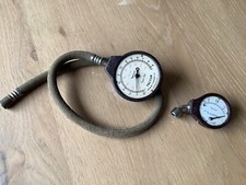 2 Manomètre de pression Michelin 1950 Garage vintage