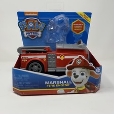 Nickelodeon Paw Patrol Marshall Transforming Fire Engine Spinmaster **Incomplete