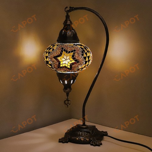 Lampe table mosaïque - table, en