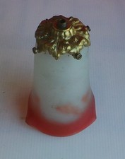 Tulipe Noverdy pour lampe ancienne art deco